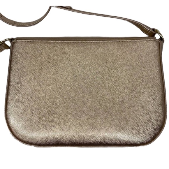 Kate Spade Rose Gold Large Carsen Laurel Way Crossbody Bag - Picture 6 of 7